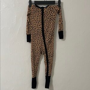 Little Sleepies Animal Print with Black Accents